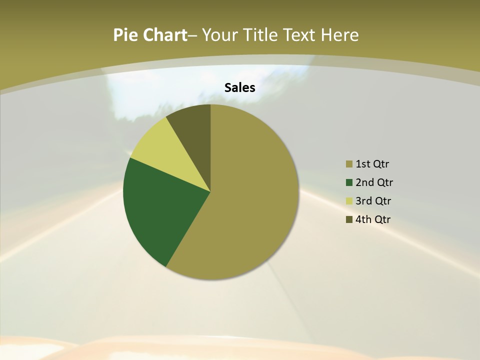 Movement Accident Abstract PowerPoint Template