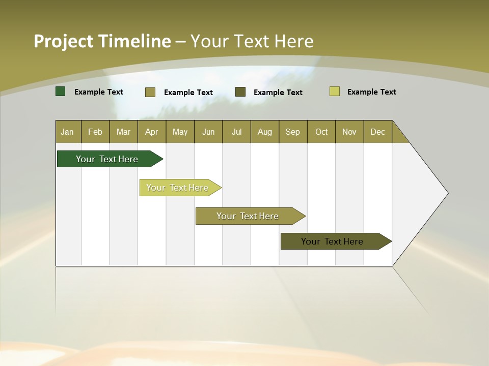 Movement Accident Abstract PowerPoint Template