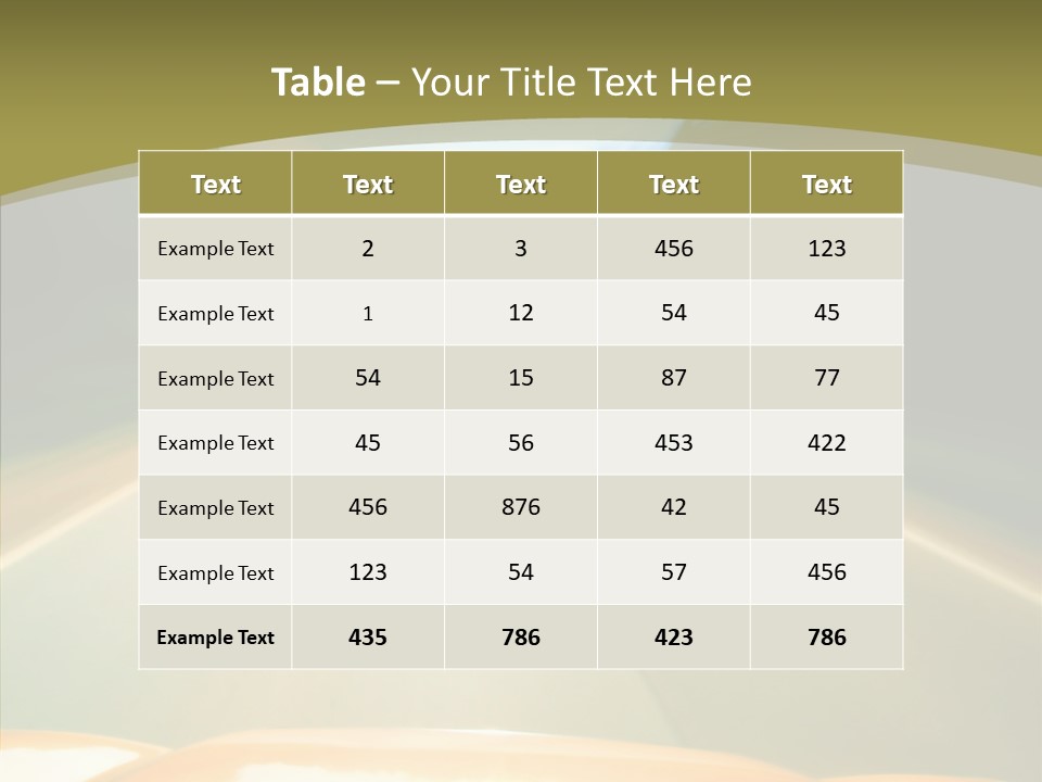 Movement Accident Abstract PowerPoint Template