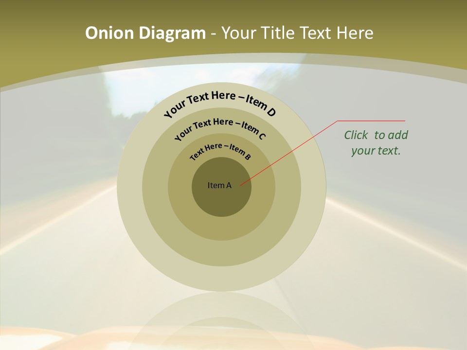 Movement Accident Abstract PowerPoint Template