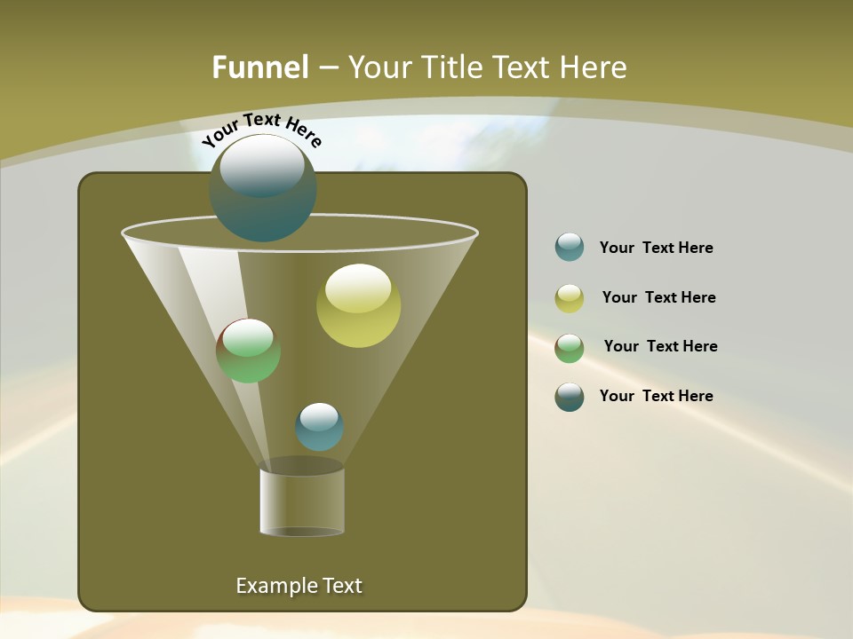 Movement Accident Abstract PowerPoint Template