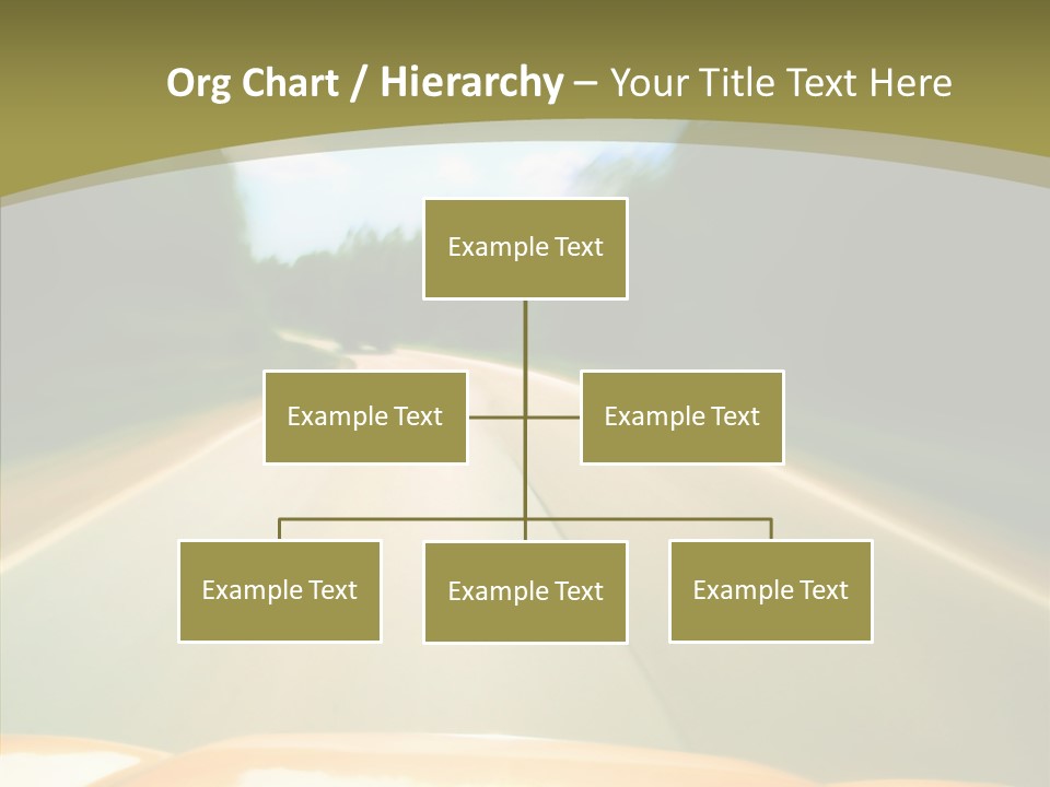 Movement Accident Abstract PowerPoint Template