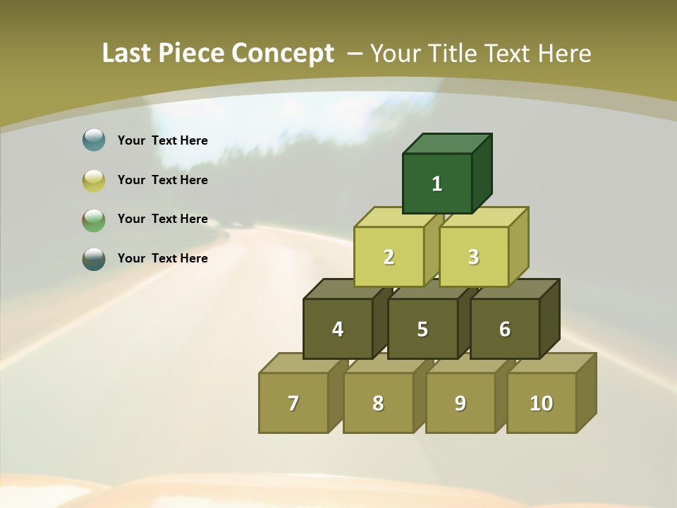 Movement Accident Abstract PowerPoint Template