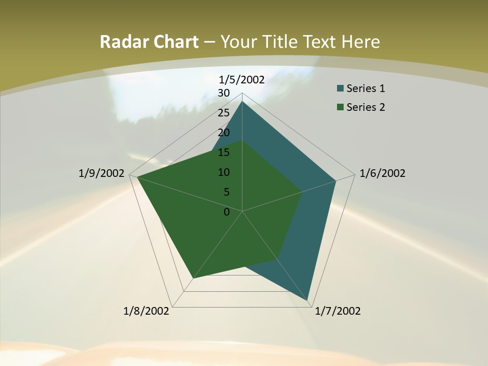 Movement Accident Abstract PowerPoint Template