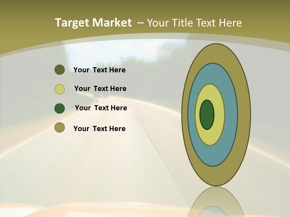 Movement Accident Abstract PowerPoint Template