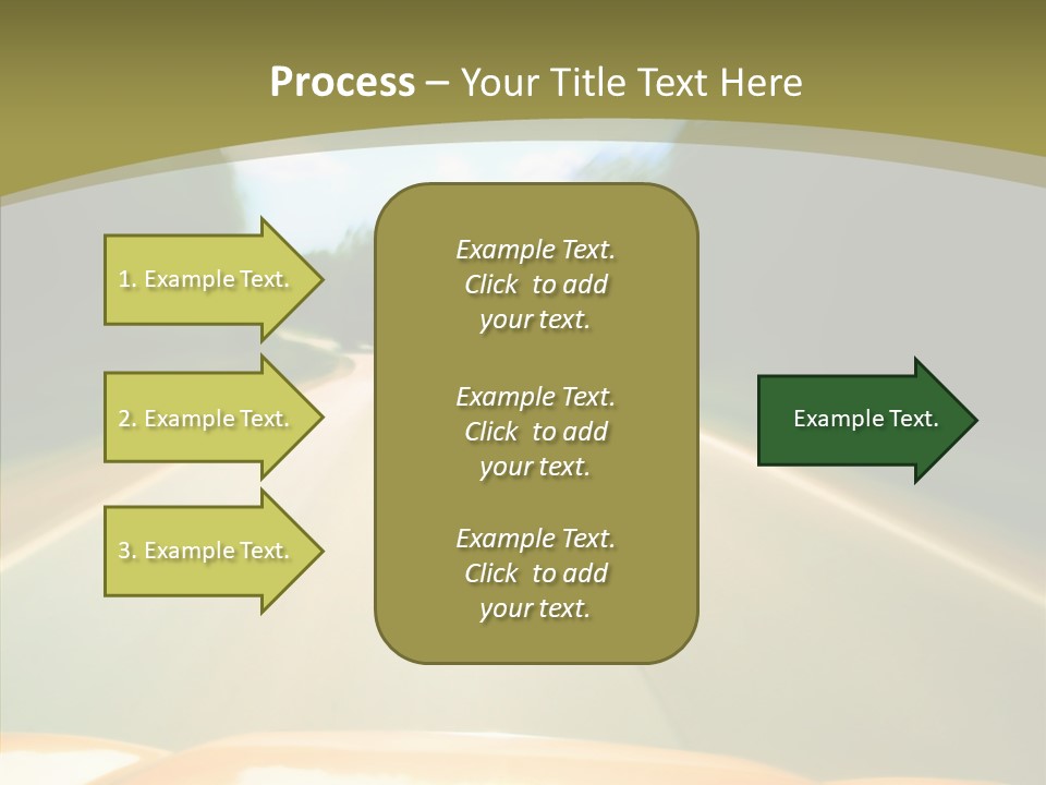 Movement Accident Abstract PowerPoint Template