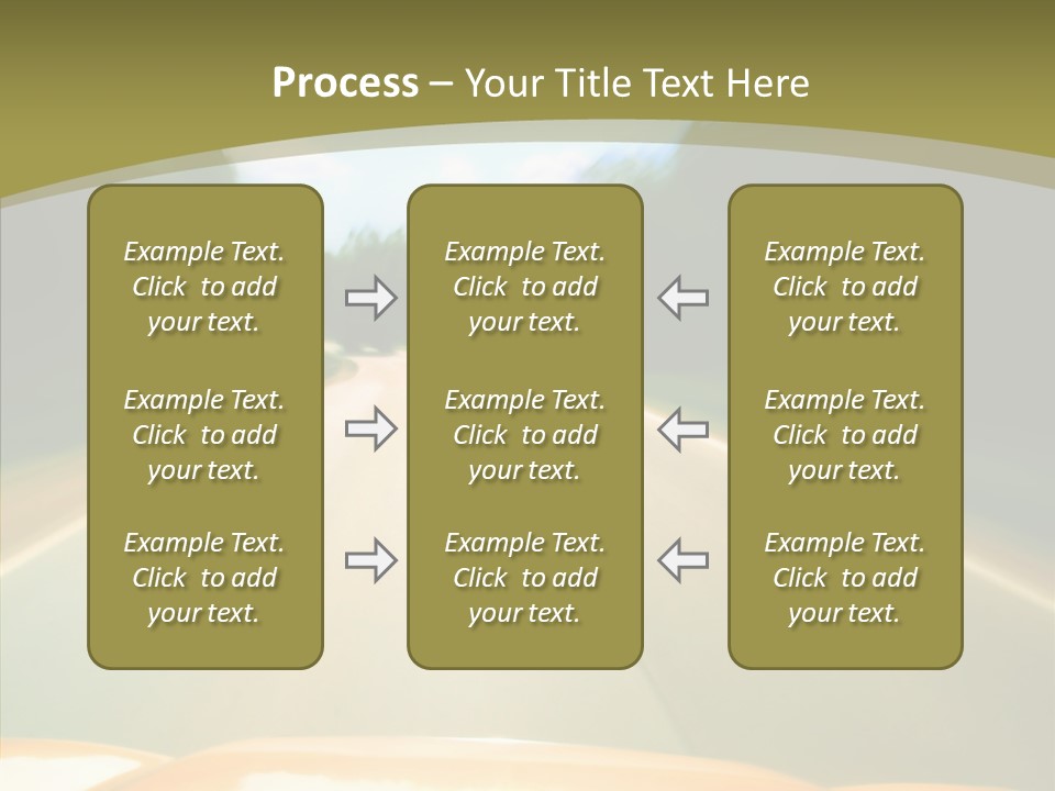Movement Accident Abstract PowerPoint Template