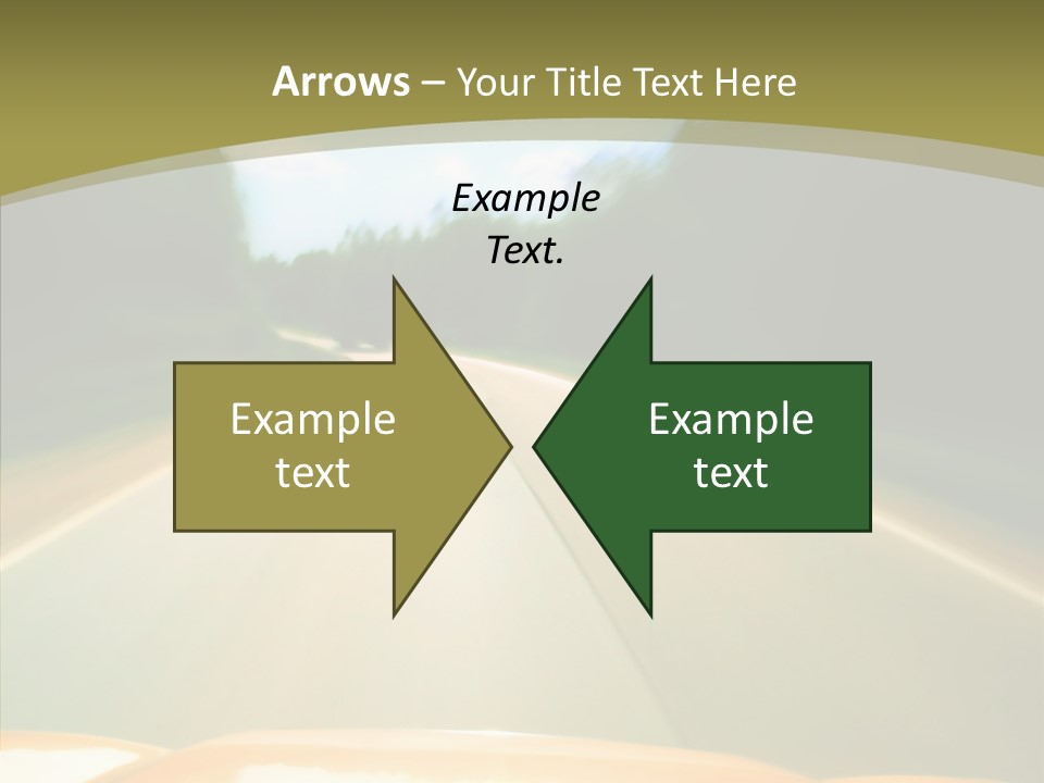 Movement Accident Abstract PowerPoint Template