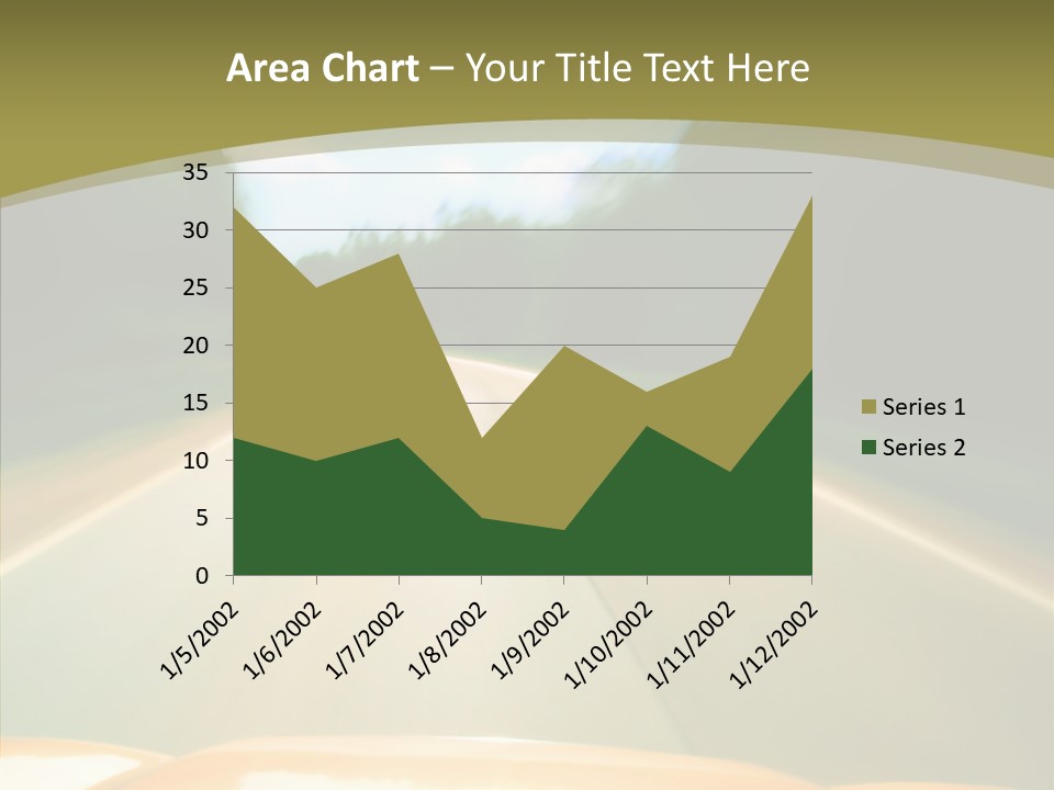 Movement Accident Abstract PowerPoint Template