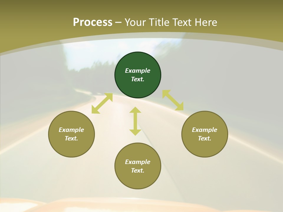 Movement Accident Abstract PowerPoint Template