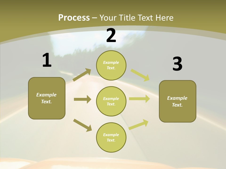 Movement Accident Abstract PowerPoint Template