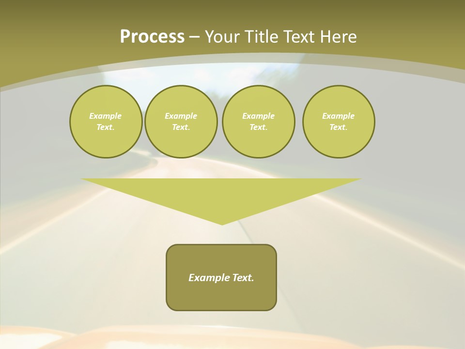 Movement Accident Abstract PowerPoint Template