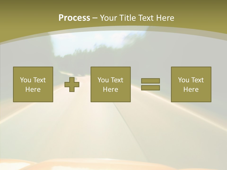 Movement Accident Abstract PowerPoint Template