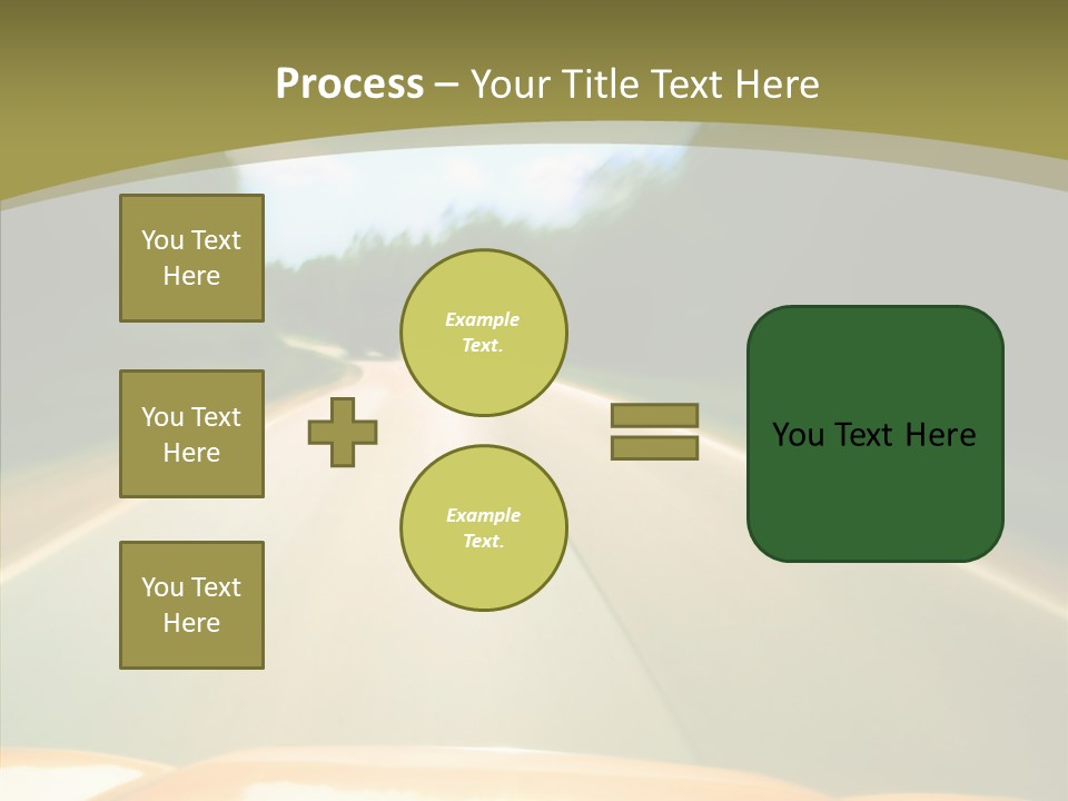 Movement Accident Abstract PowerPoint Template