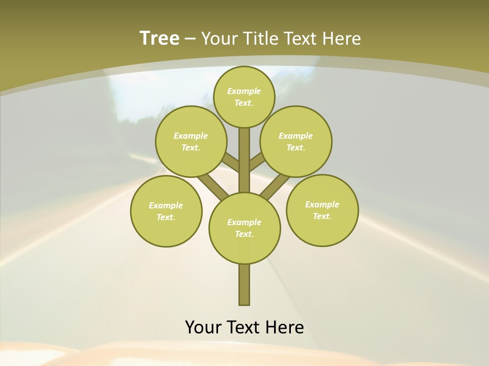 Movement Accident Abstract PowerPoint Template