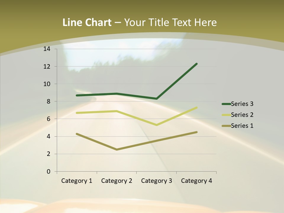 Movement Accident Abstract PowerPoint Template