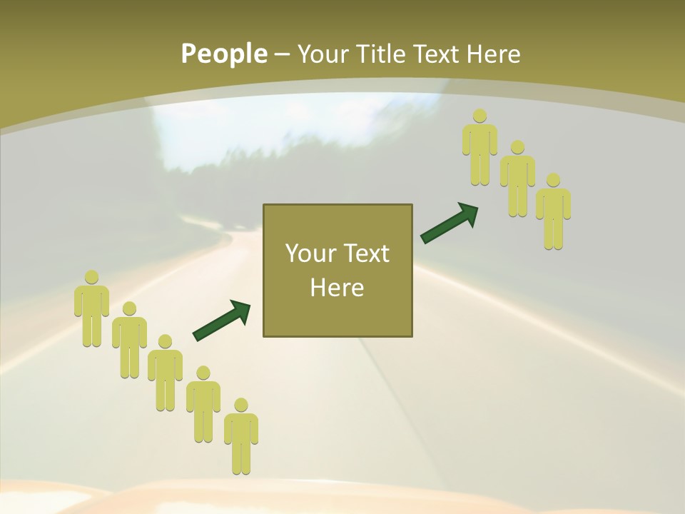Movement Accident Abstract PowerPoint Template