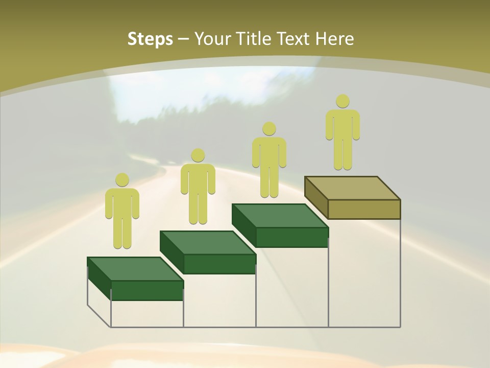 Movement Accident Abstract PowerPoint Template