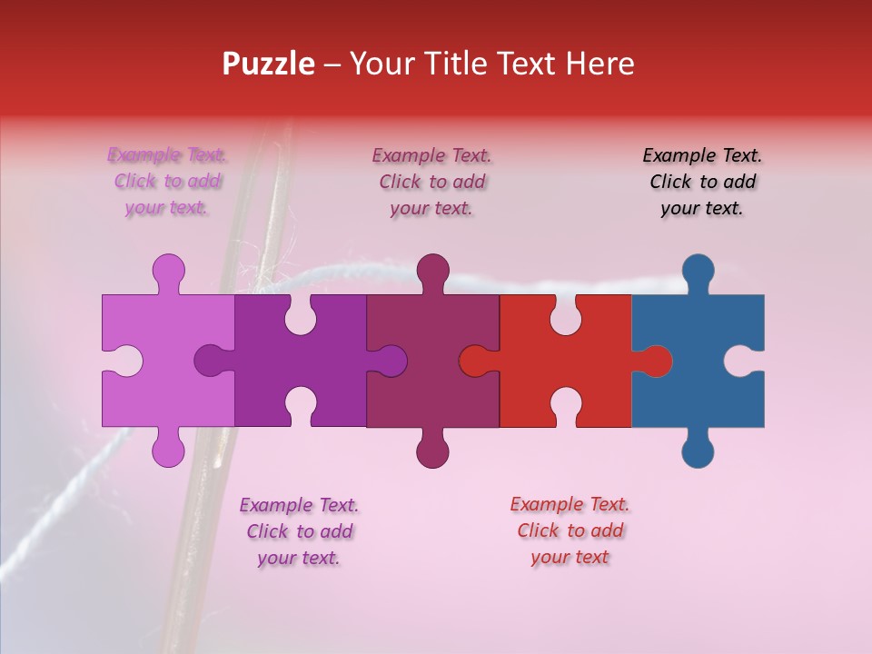 Tailor Item Craft PowerPoint Template