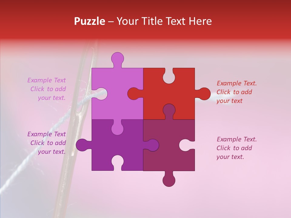 Tailor Item Craft PowerPoint Template