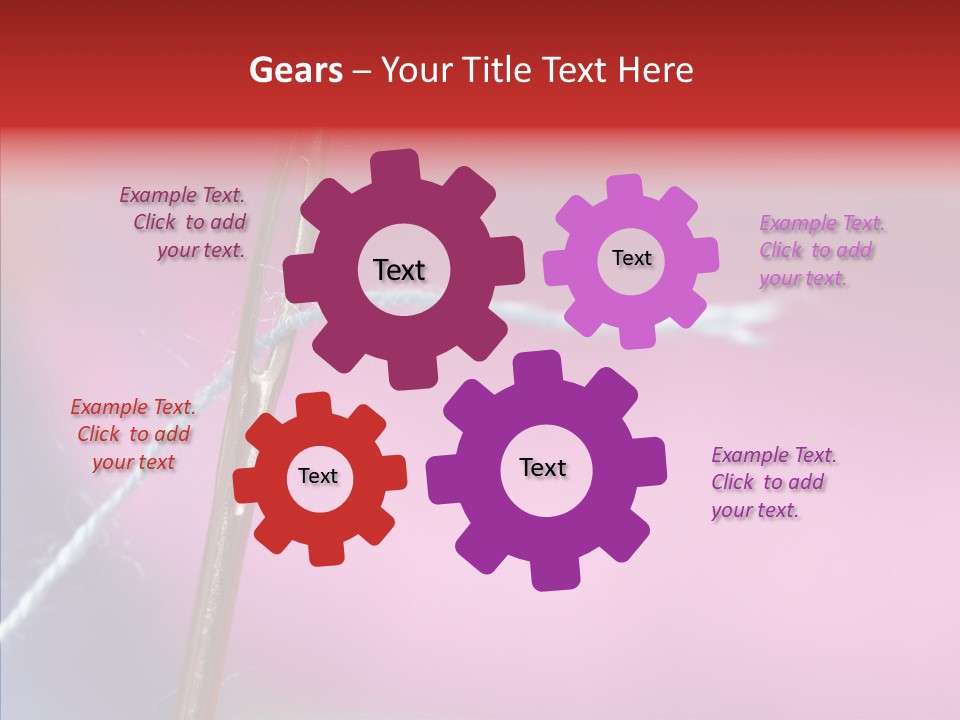 Tailor Item Craft PowerPoint Template