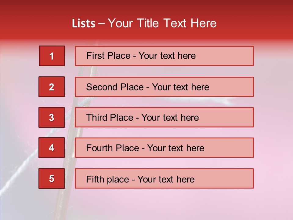 Tailor Item Craft PowerPoint Template