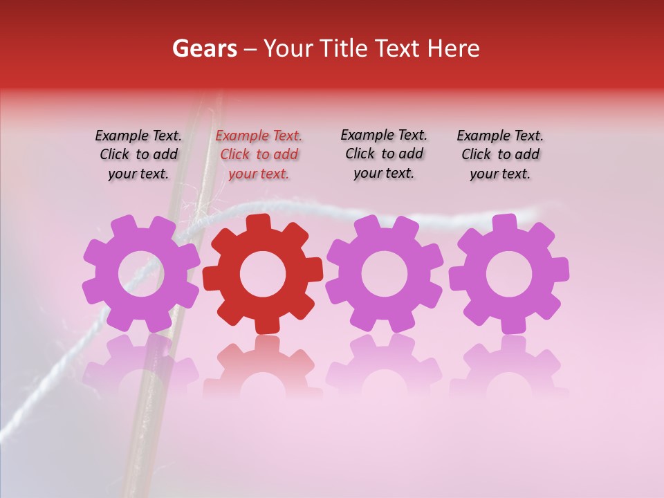 Tailor Item Craft PowerPoint Template