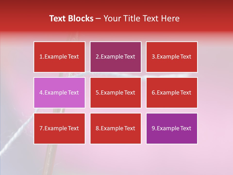 Tailor Item Craft PowerPoint Template