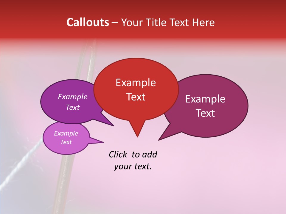 Tailor Item Craft PowerPoint Template