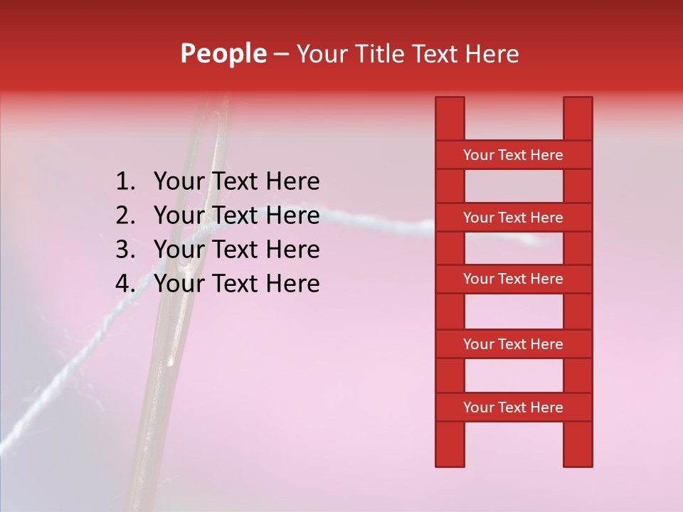 Tailor Item Craft PowerPoint Template
