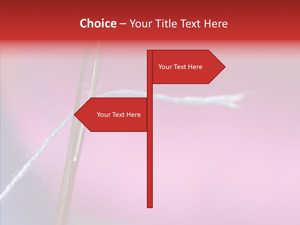 Tailor Item Craft PowerPoint Template