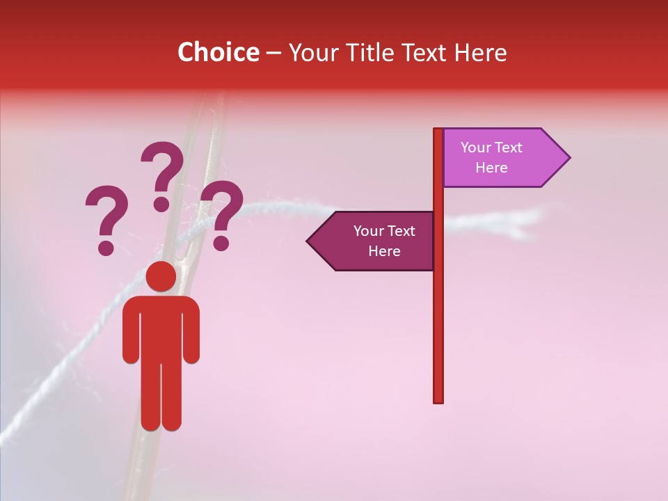 Tailor Item Craft PowerPoint Template