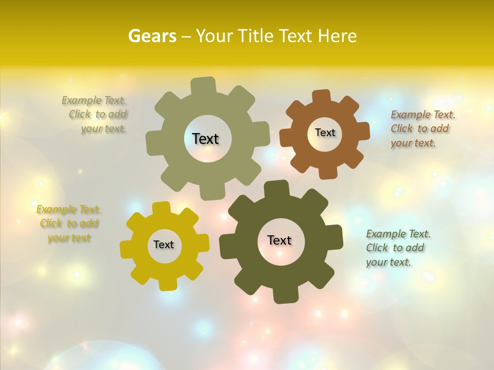 Focus Texture Xmas PowerPoint Template