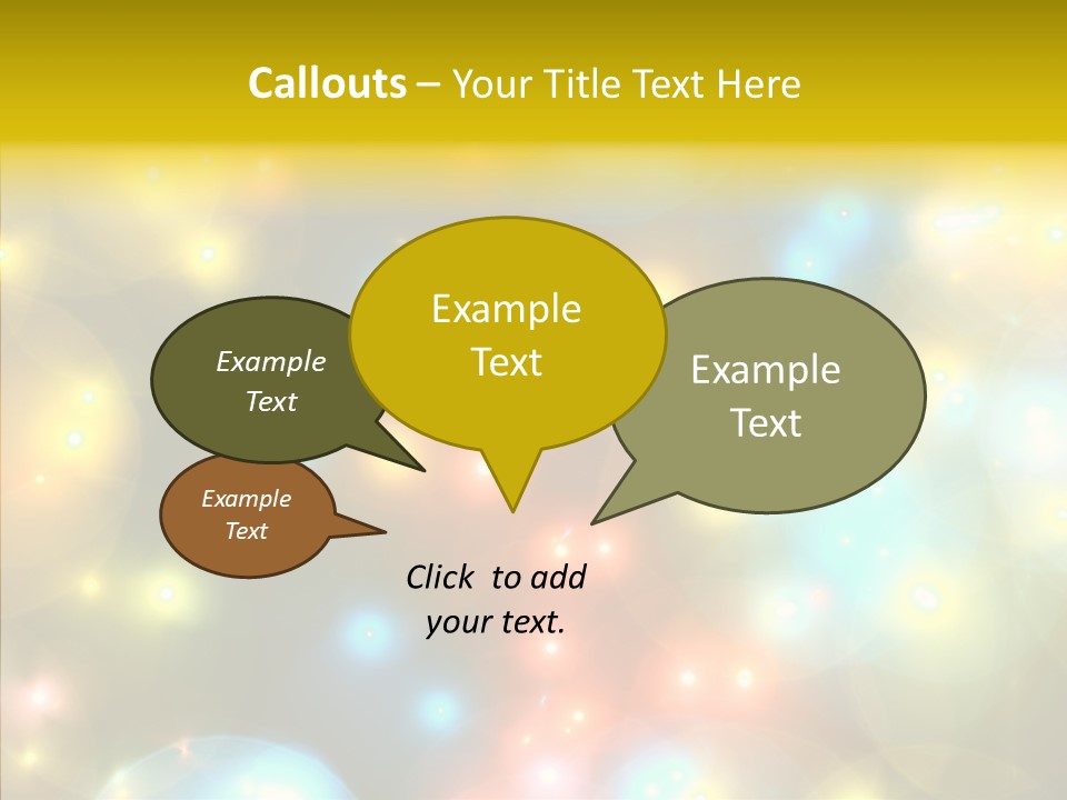 Focus Texture Xmas PowerPoint Template