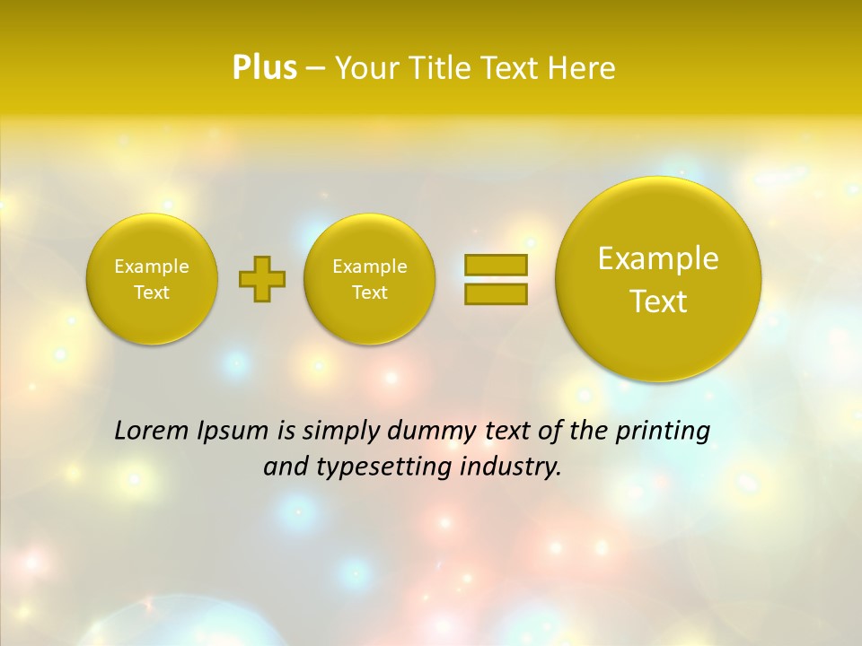 Focus Texture Xmas PowerPoint Template