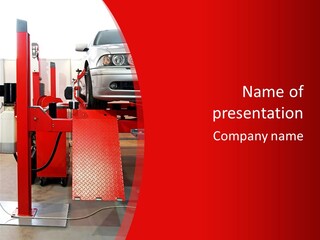 Professional Machine Electric PowerPoint Template