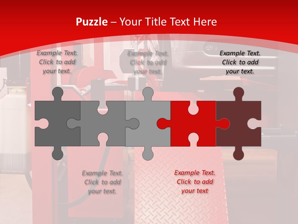 Professional Machine Electric PowerPoint Template