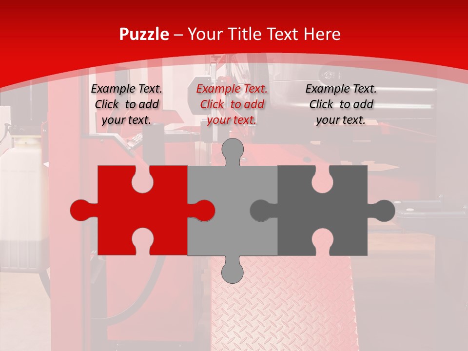 Professional Machine Electric PowerPoint Template