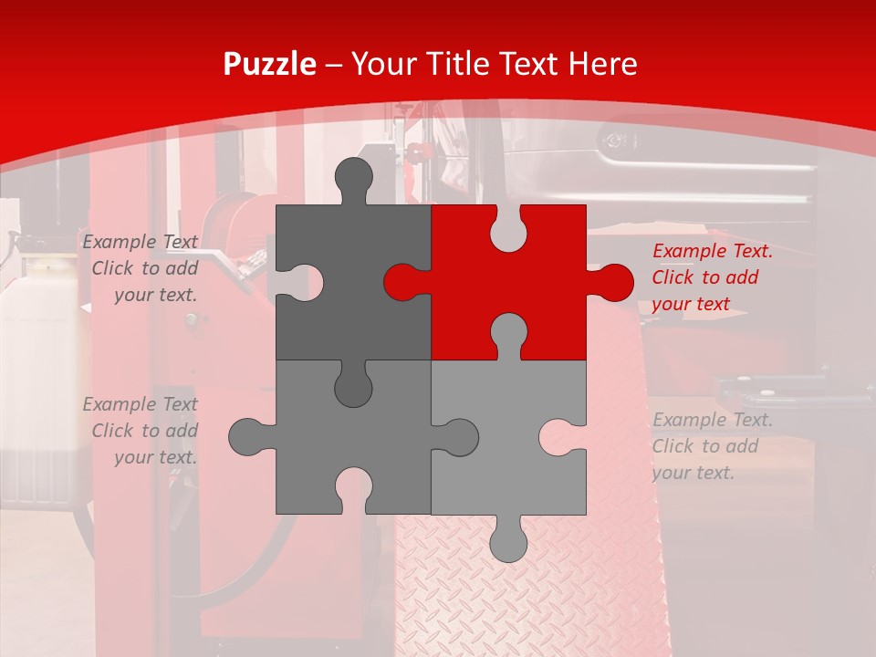 Professional Machine Electric PowerPoint Template