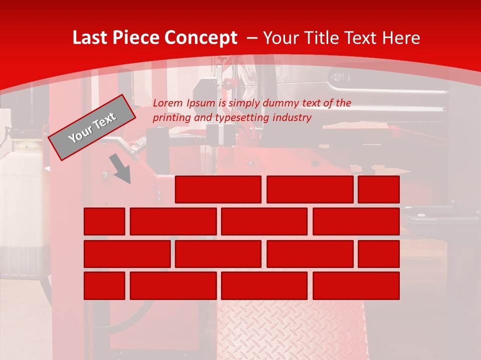 Professional Machine Electric PowerPoint Template