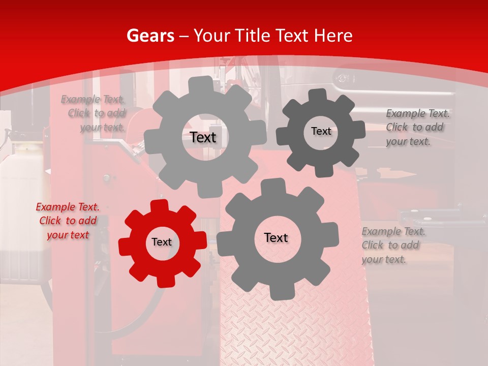 Professional Machine Electric PowerPoint Template