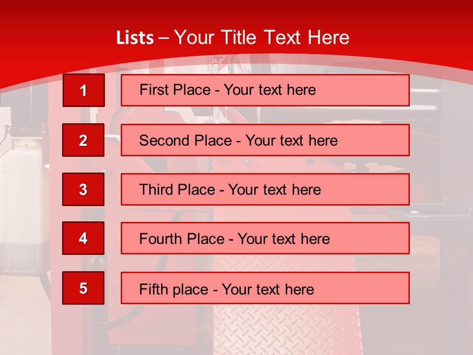 Professional Machine Electric PowerPoint Template