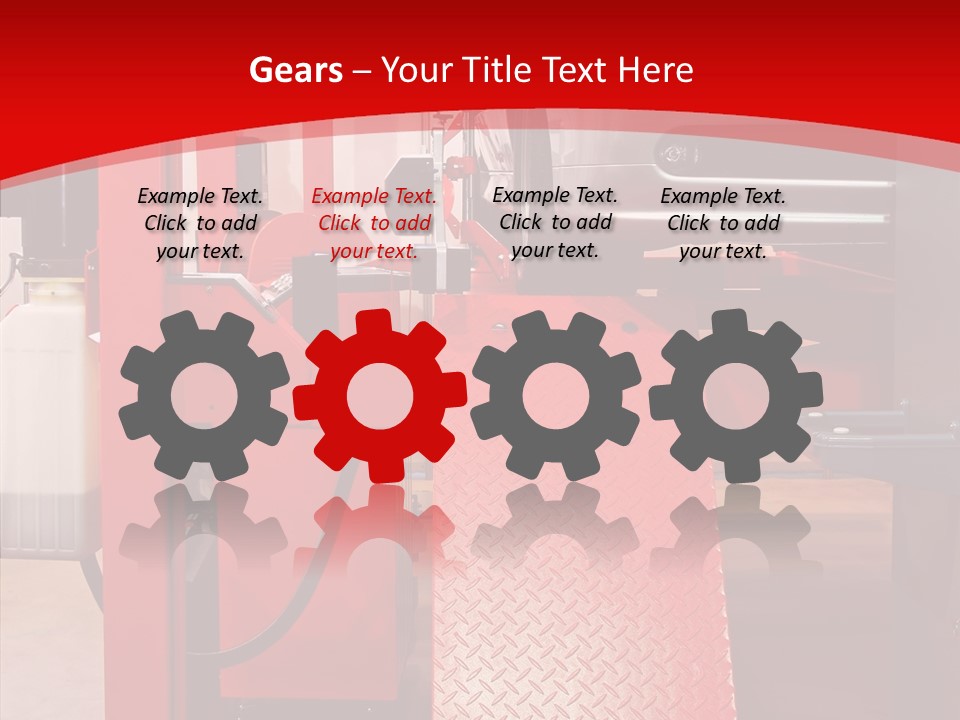 Professional Machine Electric PowerPoint Template