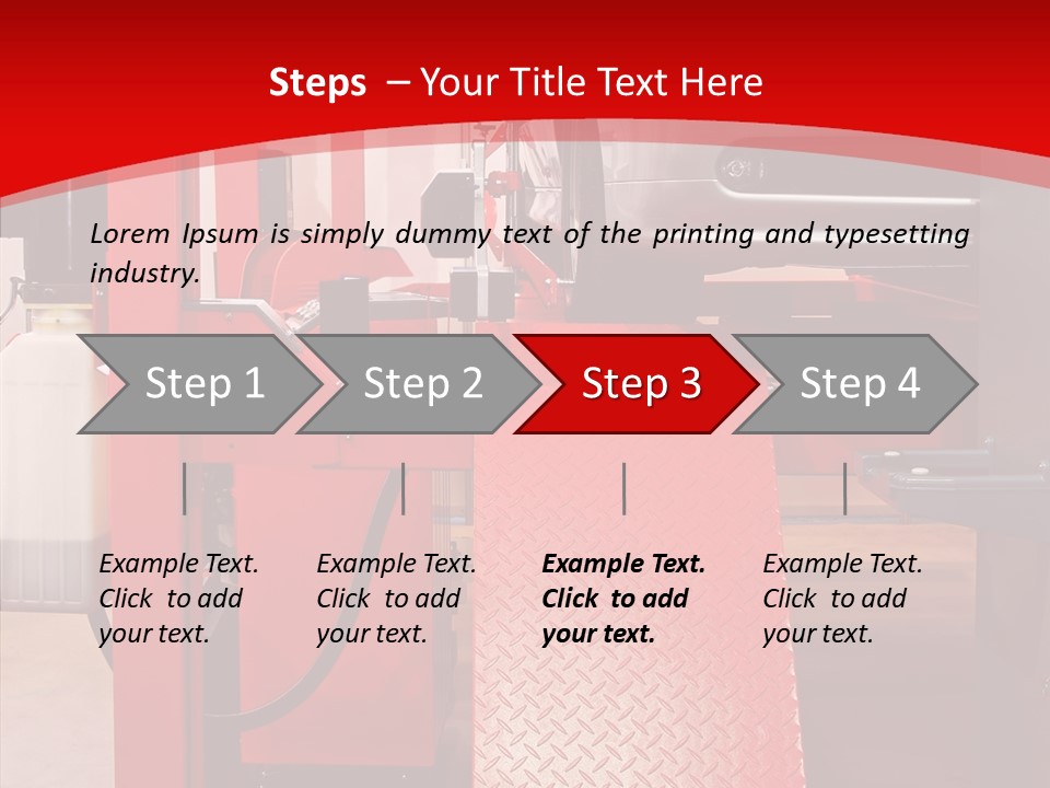 Professional Machine Electric PowerPoint Template