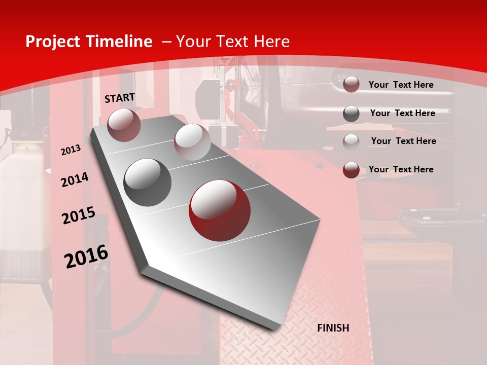 Professional Machine Electric PowerPoint Template