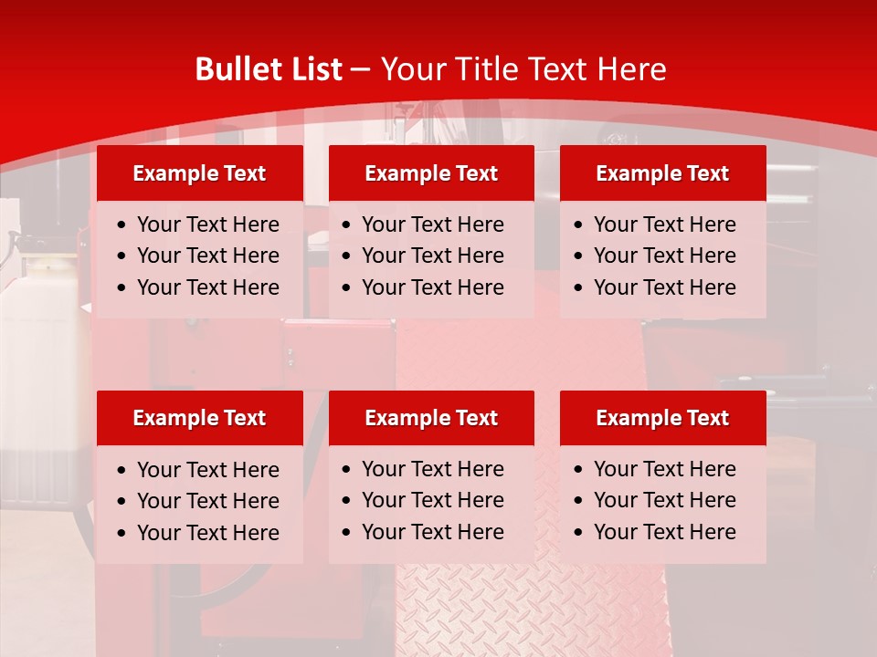 Professional Machine Electric PowerPoint Template