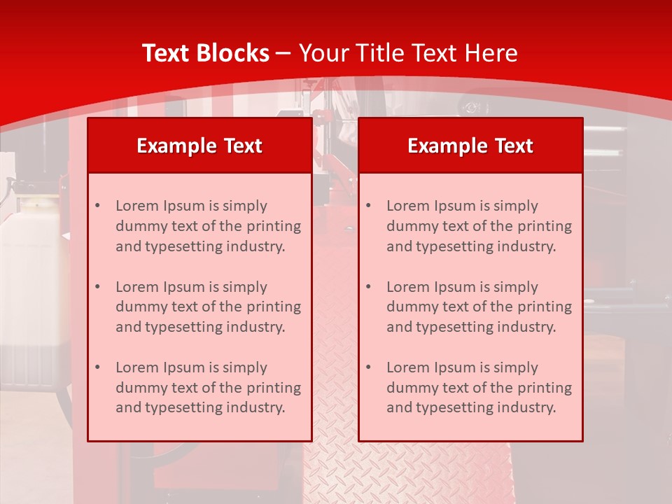 Professional Machine Electric PowerPoint Template