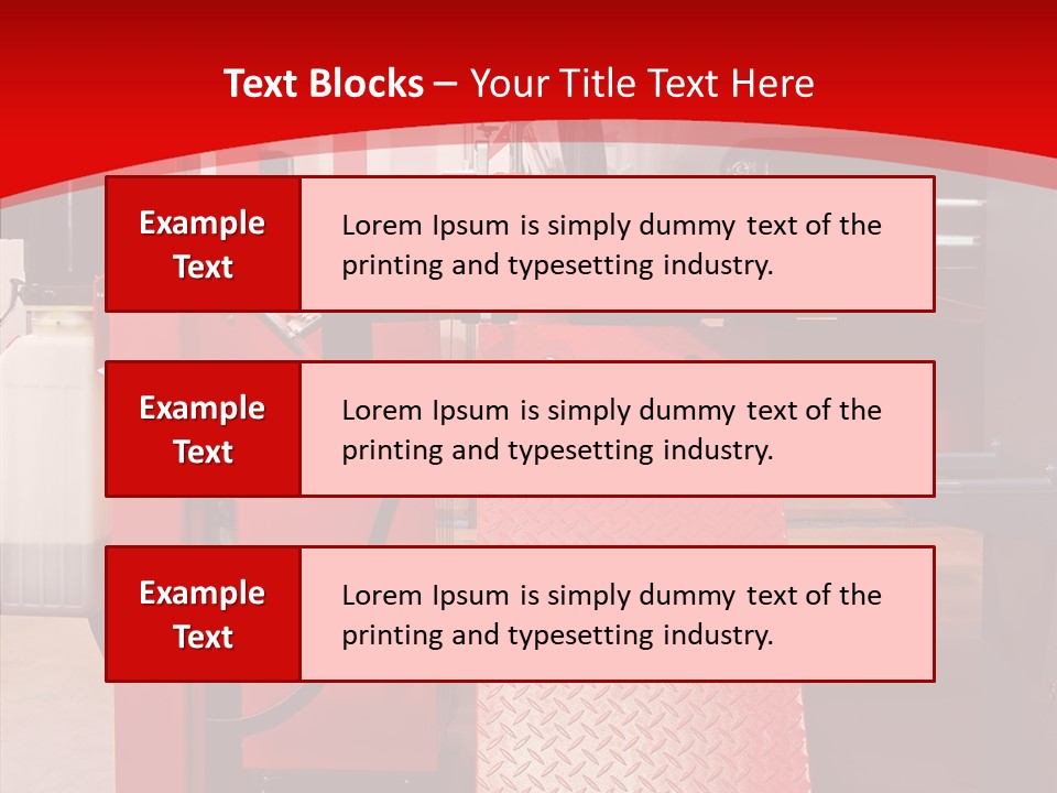 Professional Machine Electric PowerPoint Template
