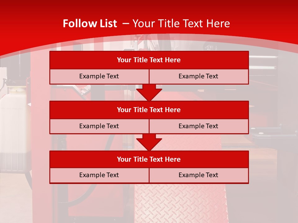 Professional Machine Electric PowerPoint Template