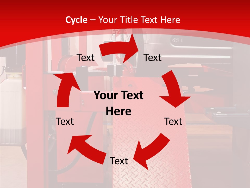 Professional Machine Electric PowerPoint Template